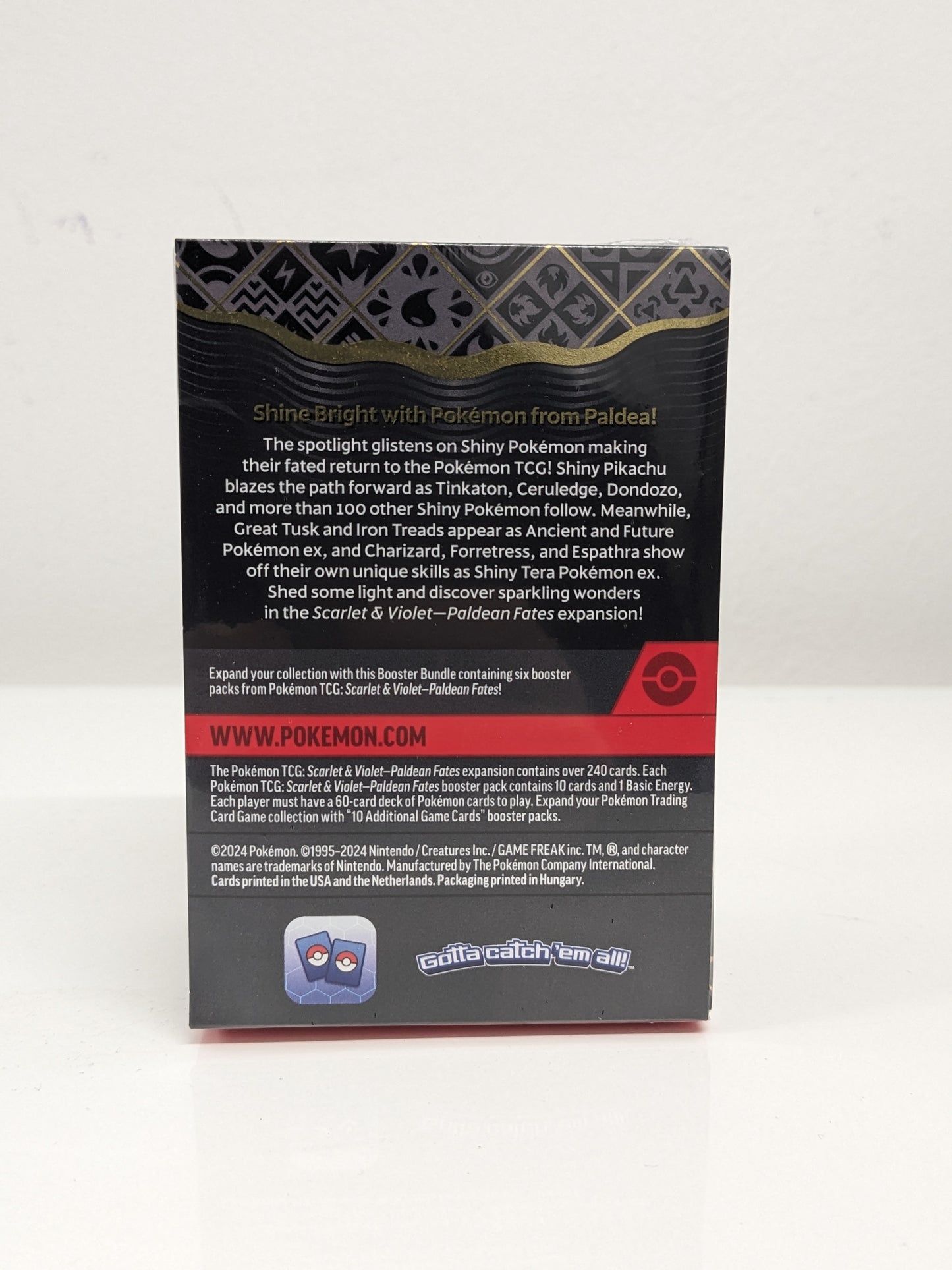 Pokemon Paldean Fates Booster Bundle