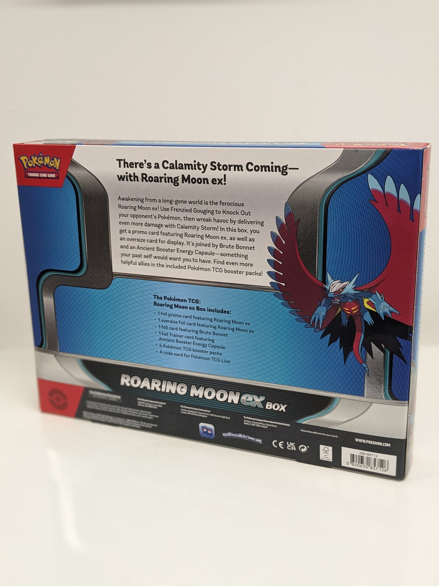 Pokemon Roaring Moon EX Collection Box