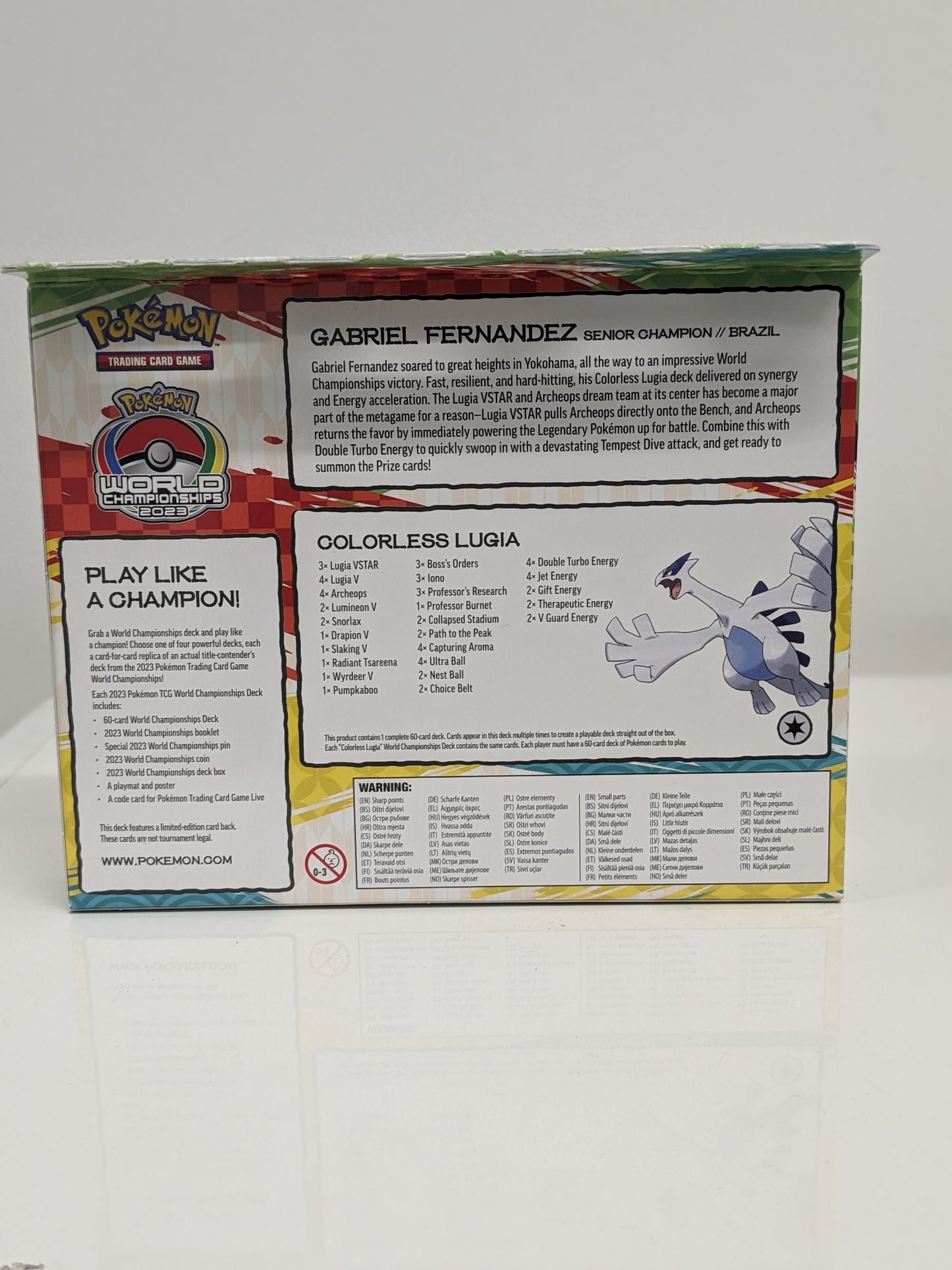 Pokemon Yokohama 2023 World Championship Decks