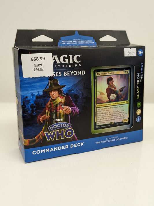 Magic: The Gathering Doctor Who Blast From The Past Commander Deck