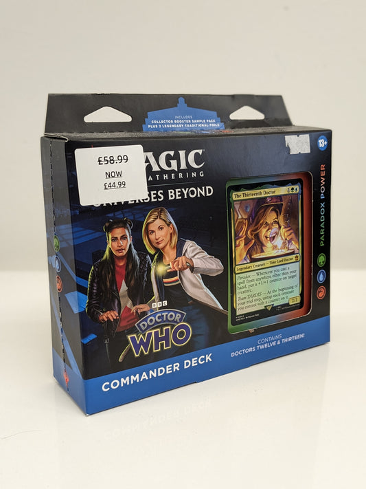 Magic: The Gathering Doctor Who Paradox Power Commander Deck