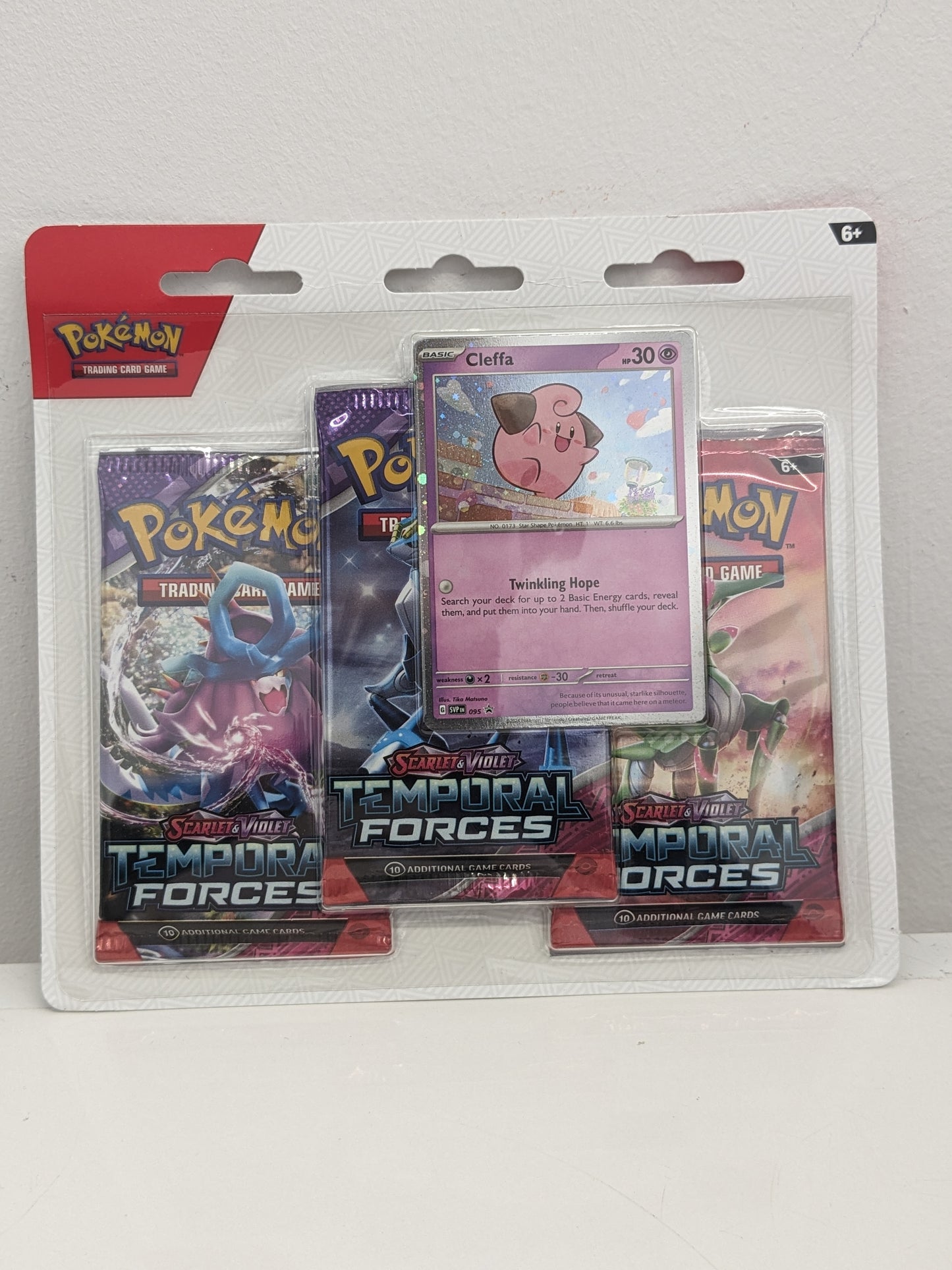 Pokemon Temporal Forces Triple Blister