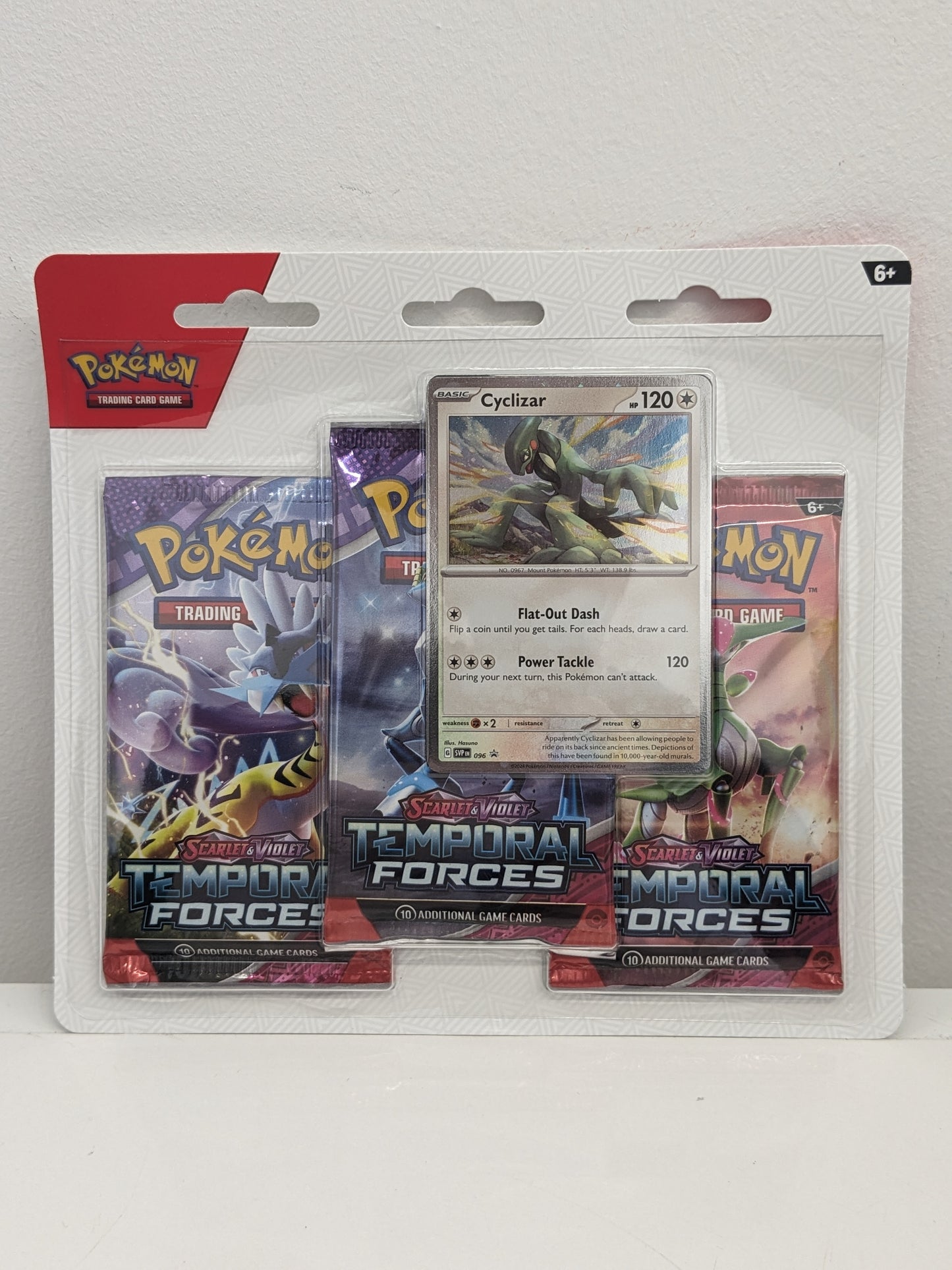 Pokemon Temporal Forces Triple Blister