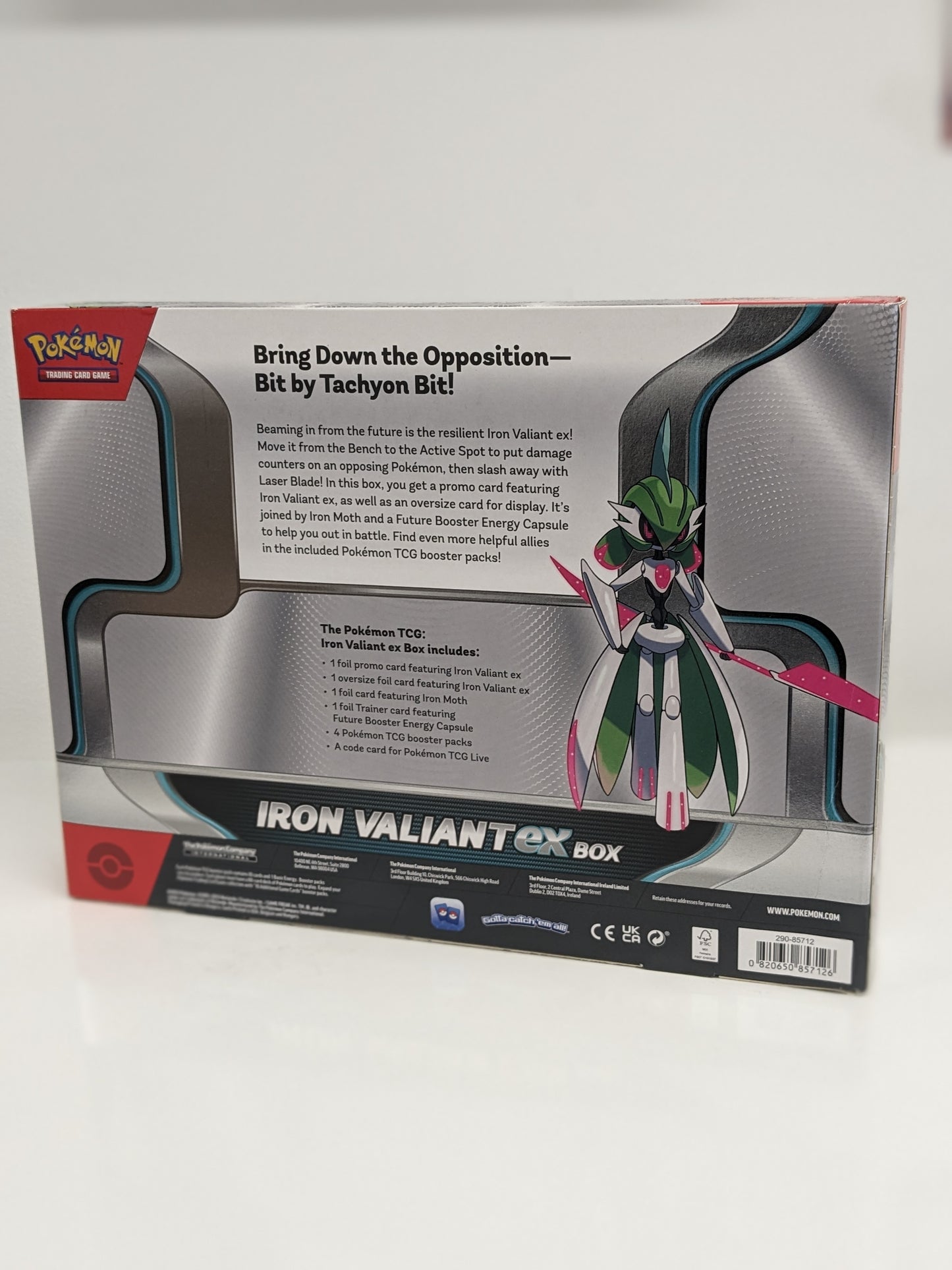 Pokemon Iron Valiant EX Collection Box