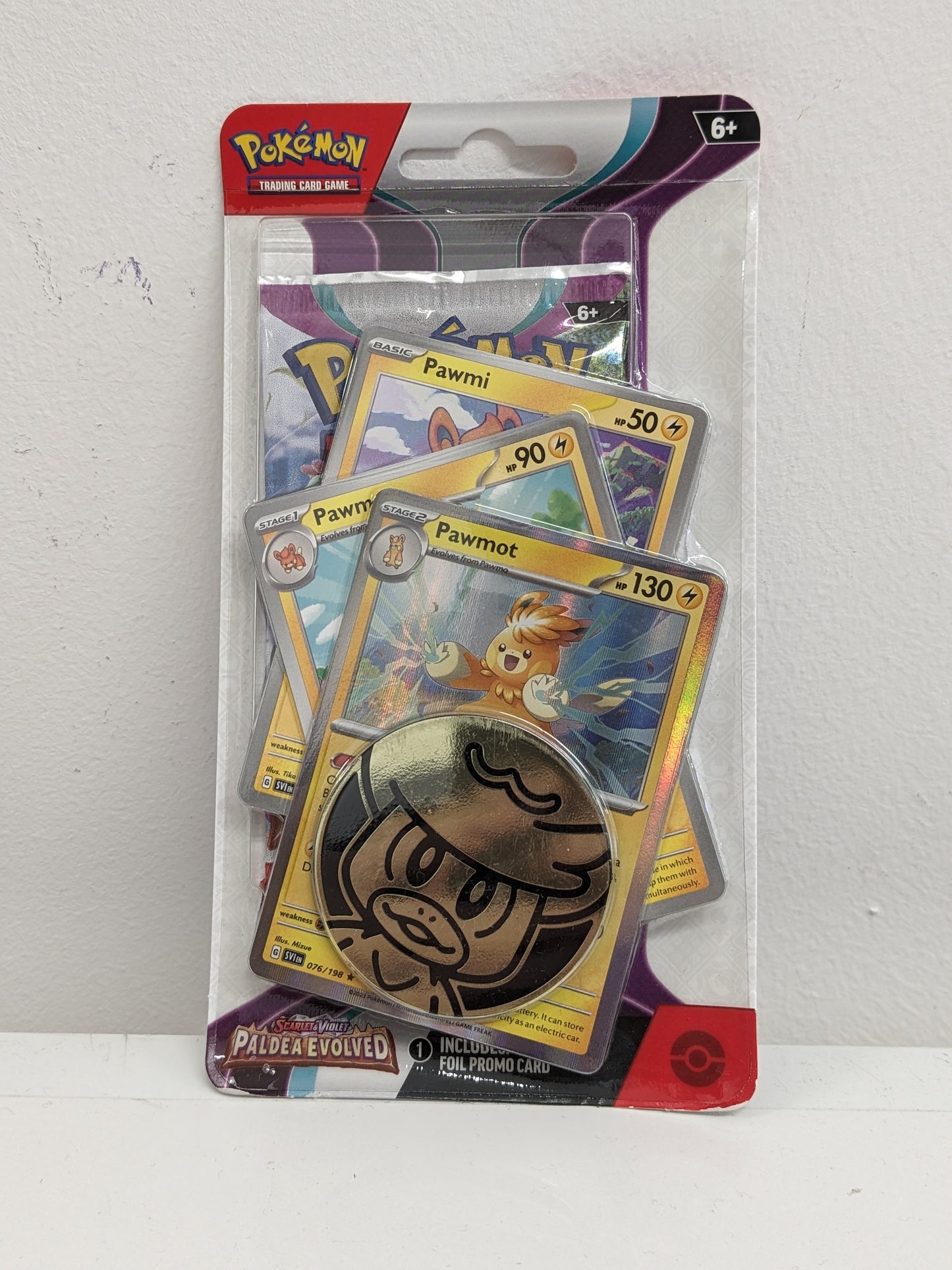 Pokemon Paldea Evolved Single Blister Pack