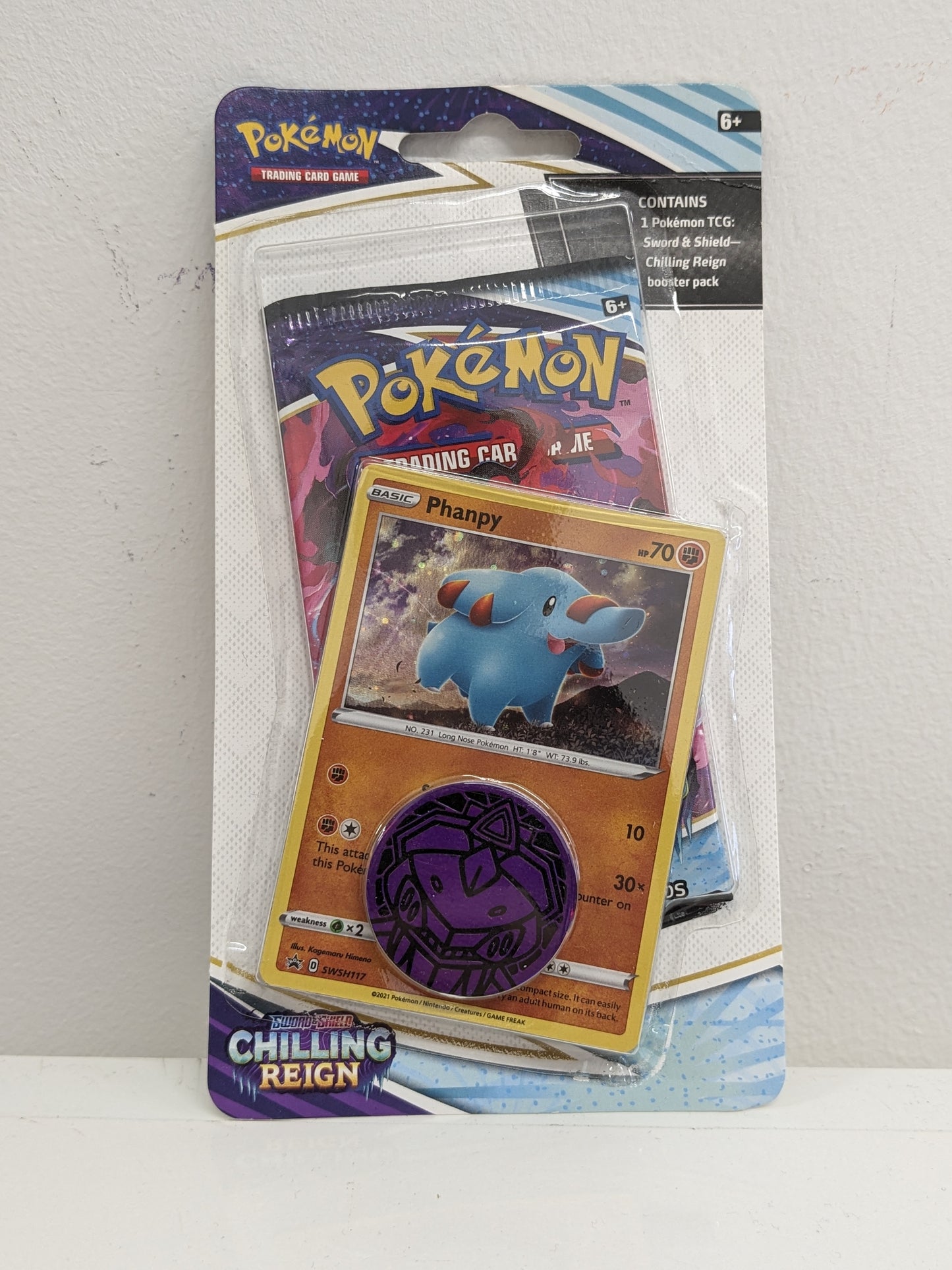 Pokemon Chilling Reign Single Blister Pack