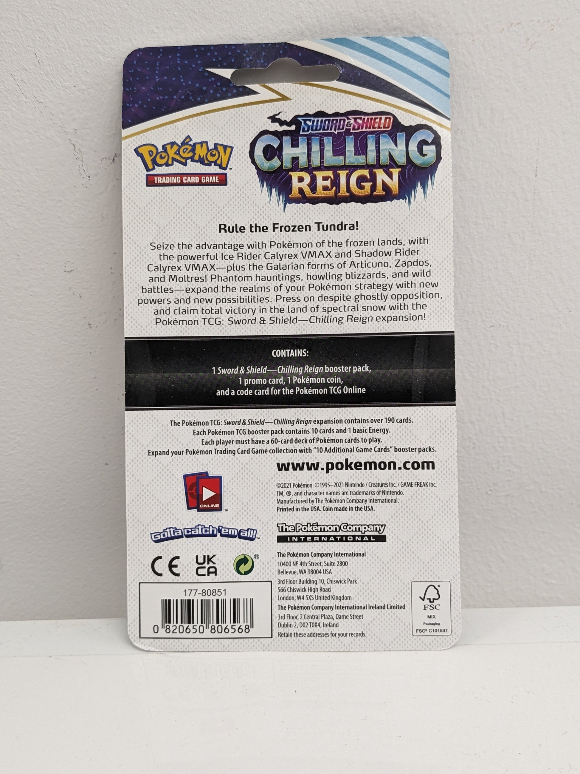 Pokemon Chilling Reign Single Blister Pack Rockets Hideout Pokemon Chilling Reign Single Blister Pack Rockets Hideout
