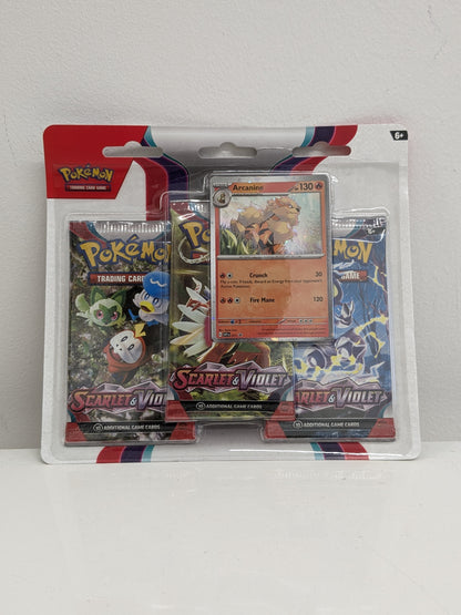 Pokemon Scarlet & Violet Triple Blister