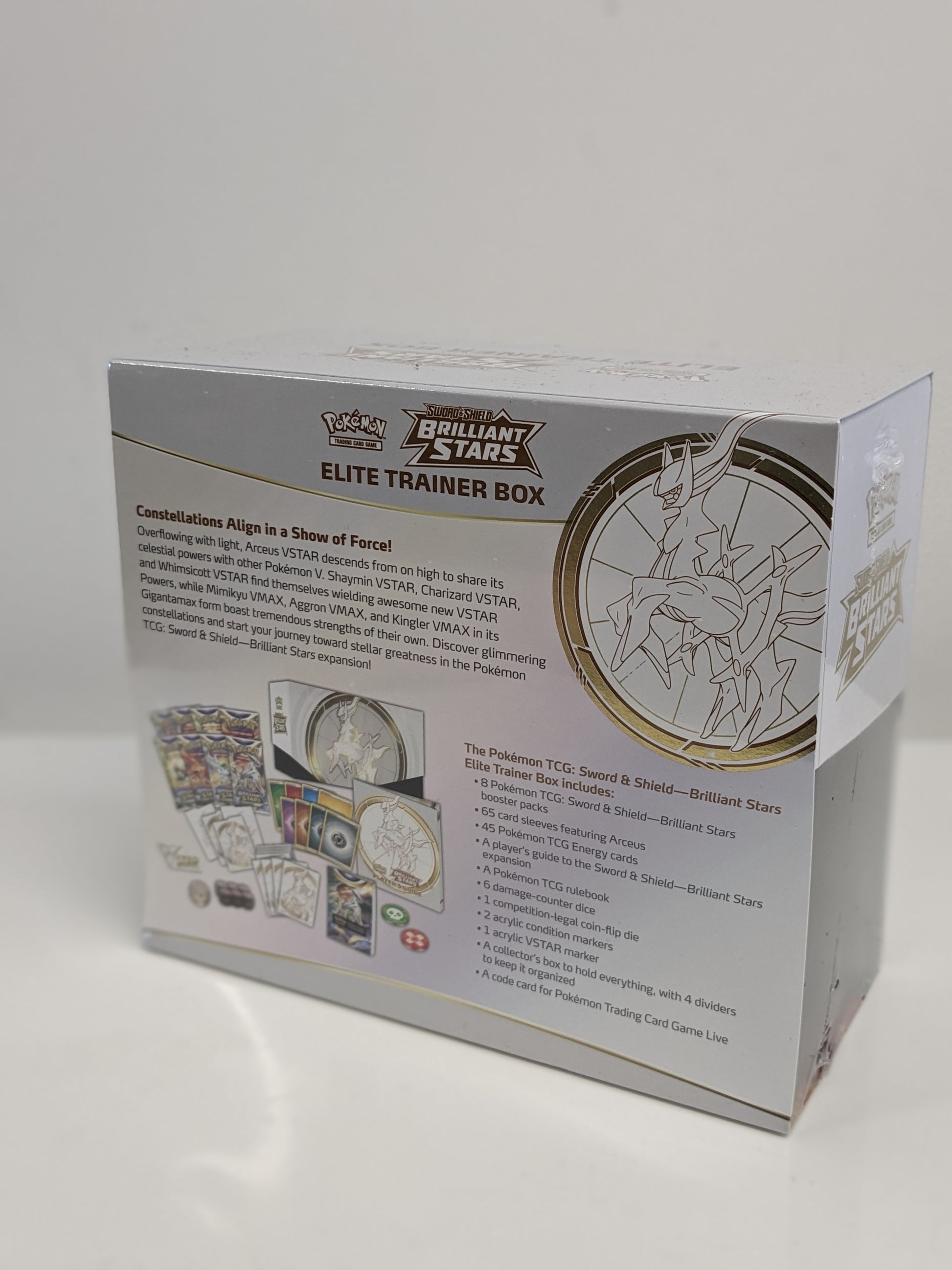 Pokemon Brilliant Stars Elite Trainer Box Rockets Hideout Pokemon Brilliant Stars Elite Trainer Box Rockets Hideout