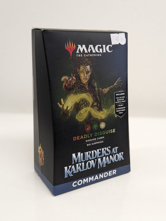 Magic: The Gathering Karlov Manor Deady Disguise Commander Deck