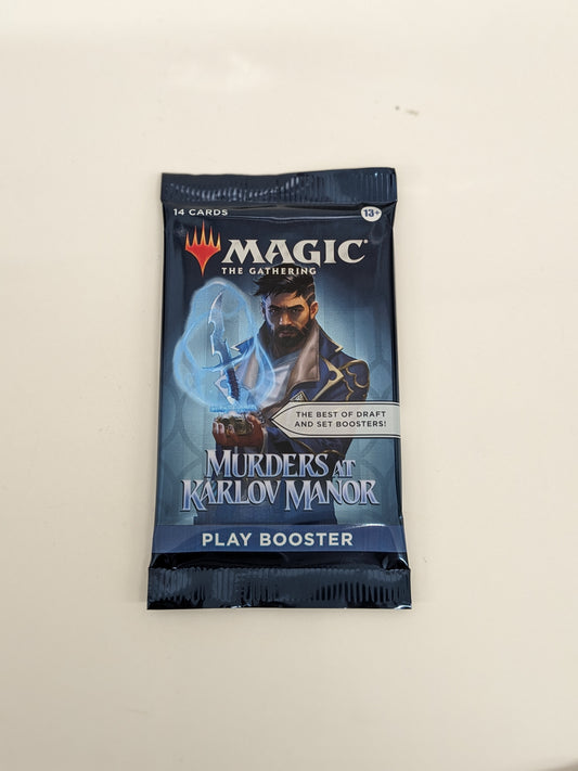Magic The Gathering Murders at Karlov Manor Play Booster Pack