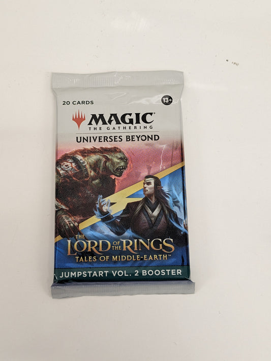 Magic The Gathering Universes Beyond Lord Of the Rings Tales of Middle-Earth Jumpstart Vol. 2 Booster Pack