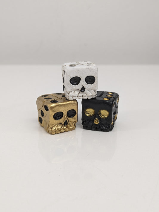Dwarven Dice D20 Dice Set Skulls