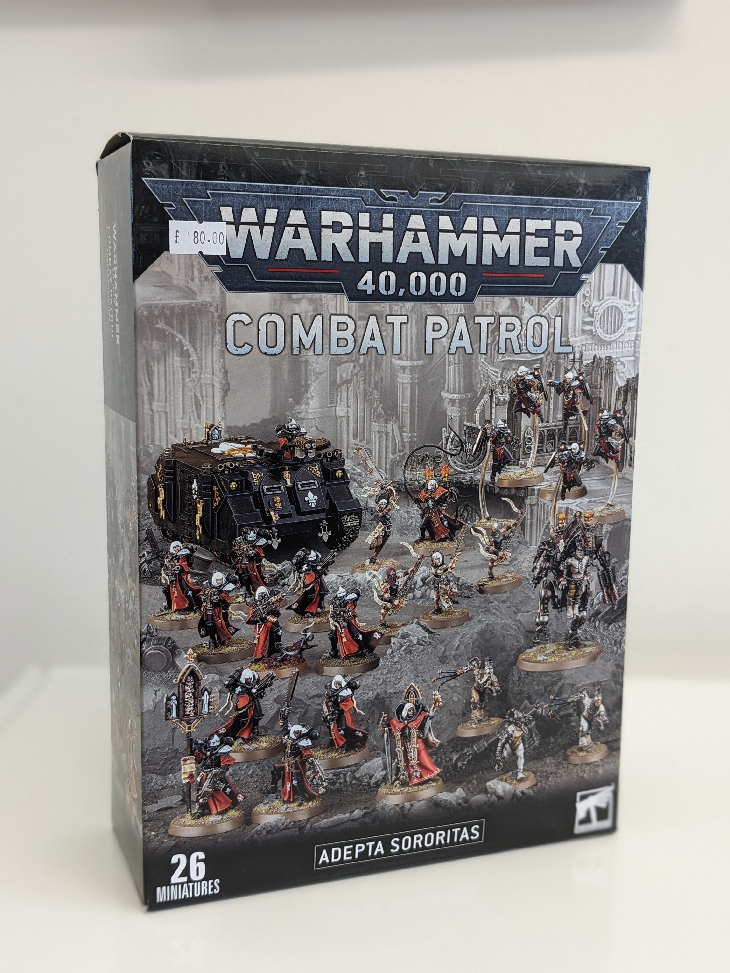 Warhammer Adepta Sororitas orders Combat Patrol