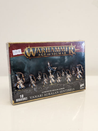 Warhammer Age Of Sigmar Lumineth Realm-Lords Vanari Auralan Sentinels