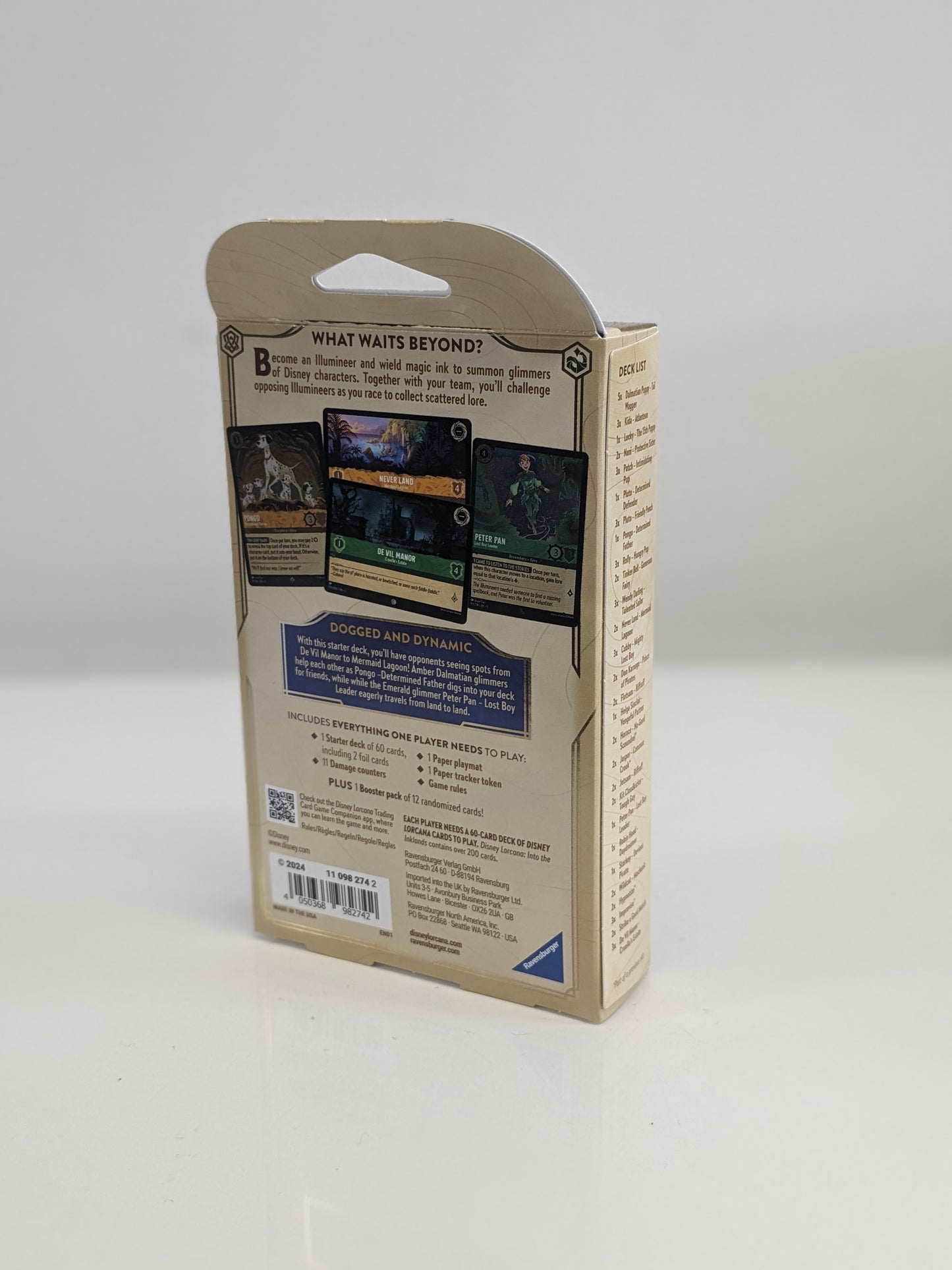 Disney Lorcana Into The Inklands Starter Deck