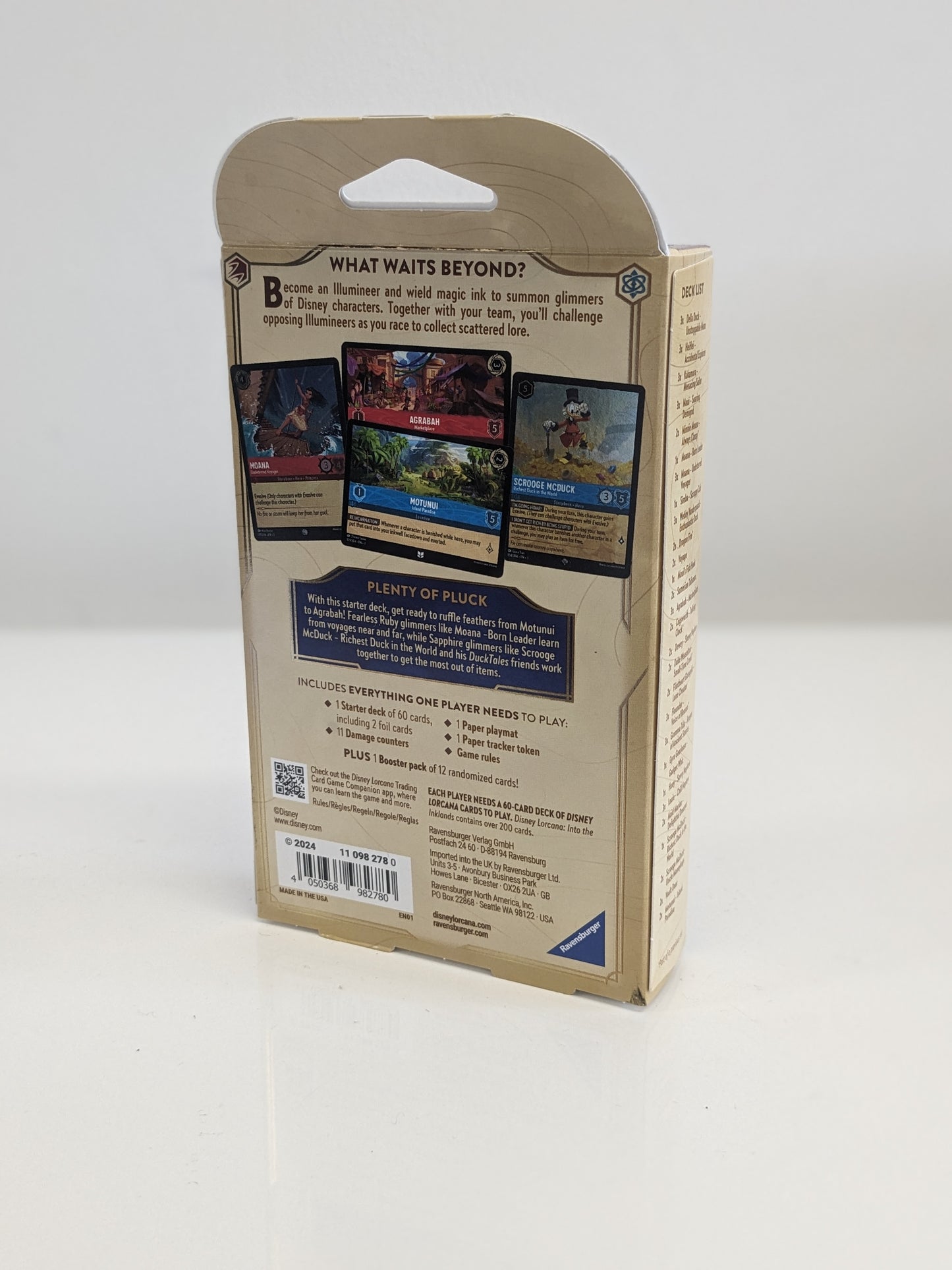 Disney Lorcana Into The Inklands Starter Deck