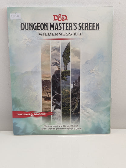 D&D Dungeon Masters Screen Wilderness Kit